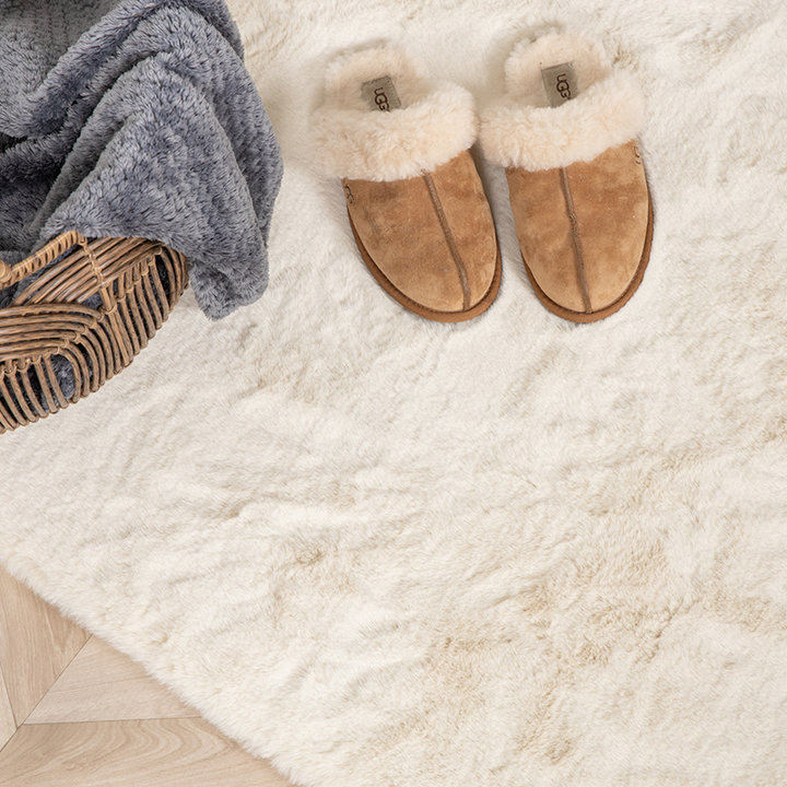 Zachte Hoogpolige loper - Comfy Supreme Creme