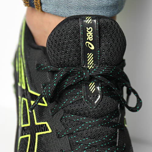 Baskets Gel Quantum 180 VII 1201A631 Black Safety Yellow