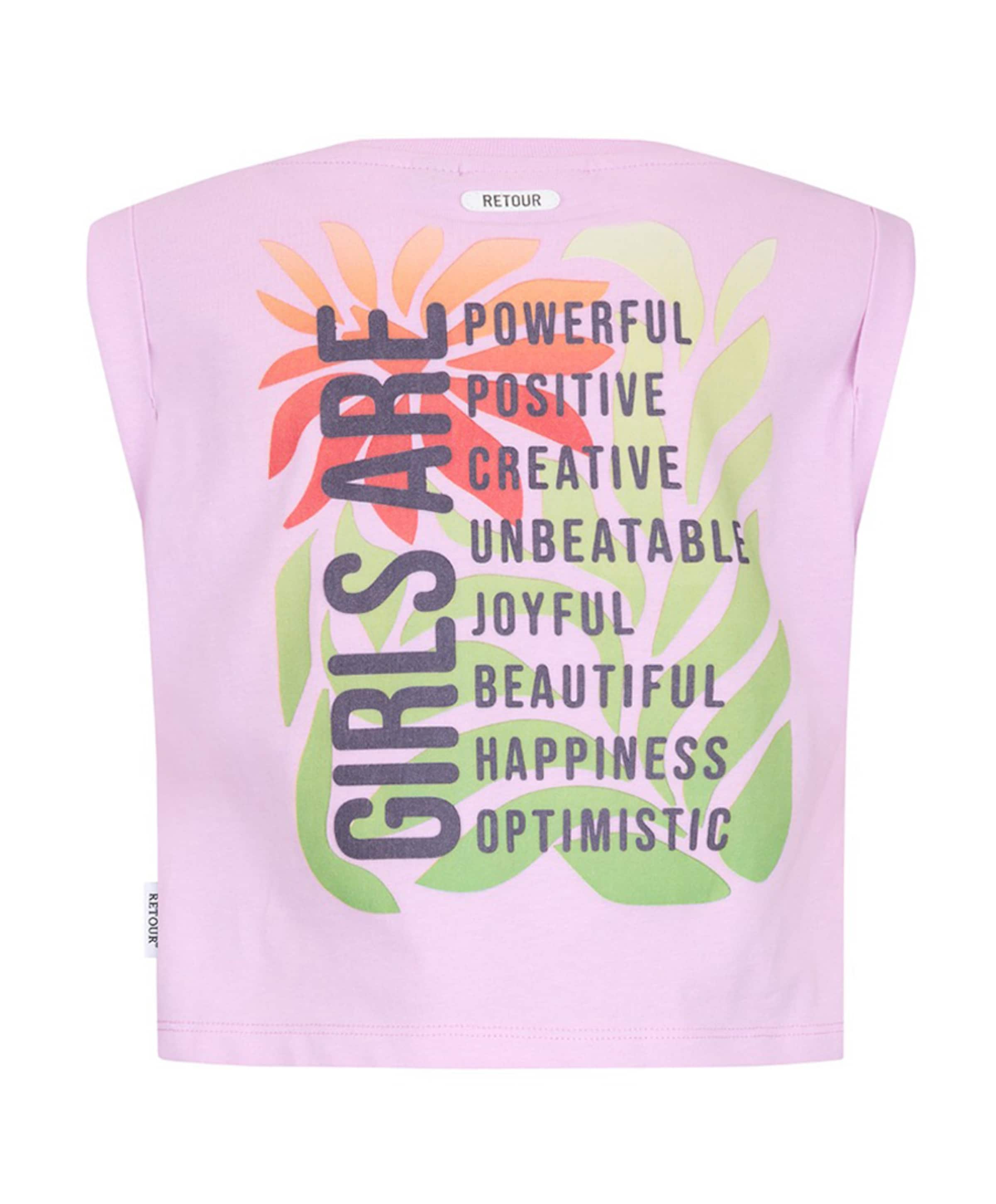 Retour Meisjes T-shirt paars