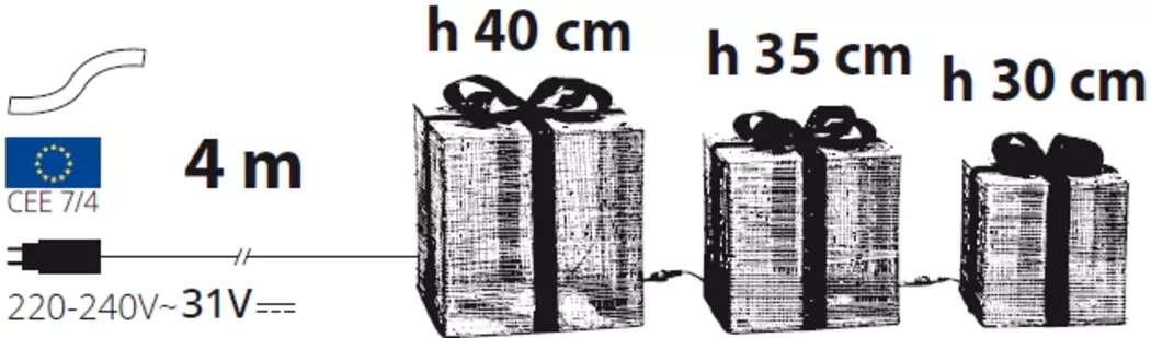 Dekoleuchte Geschenke Set