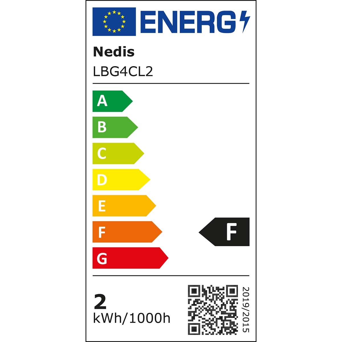 Nedis LBG4CL2 LED Lamp - G4