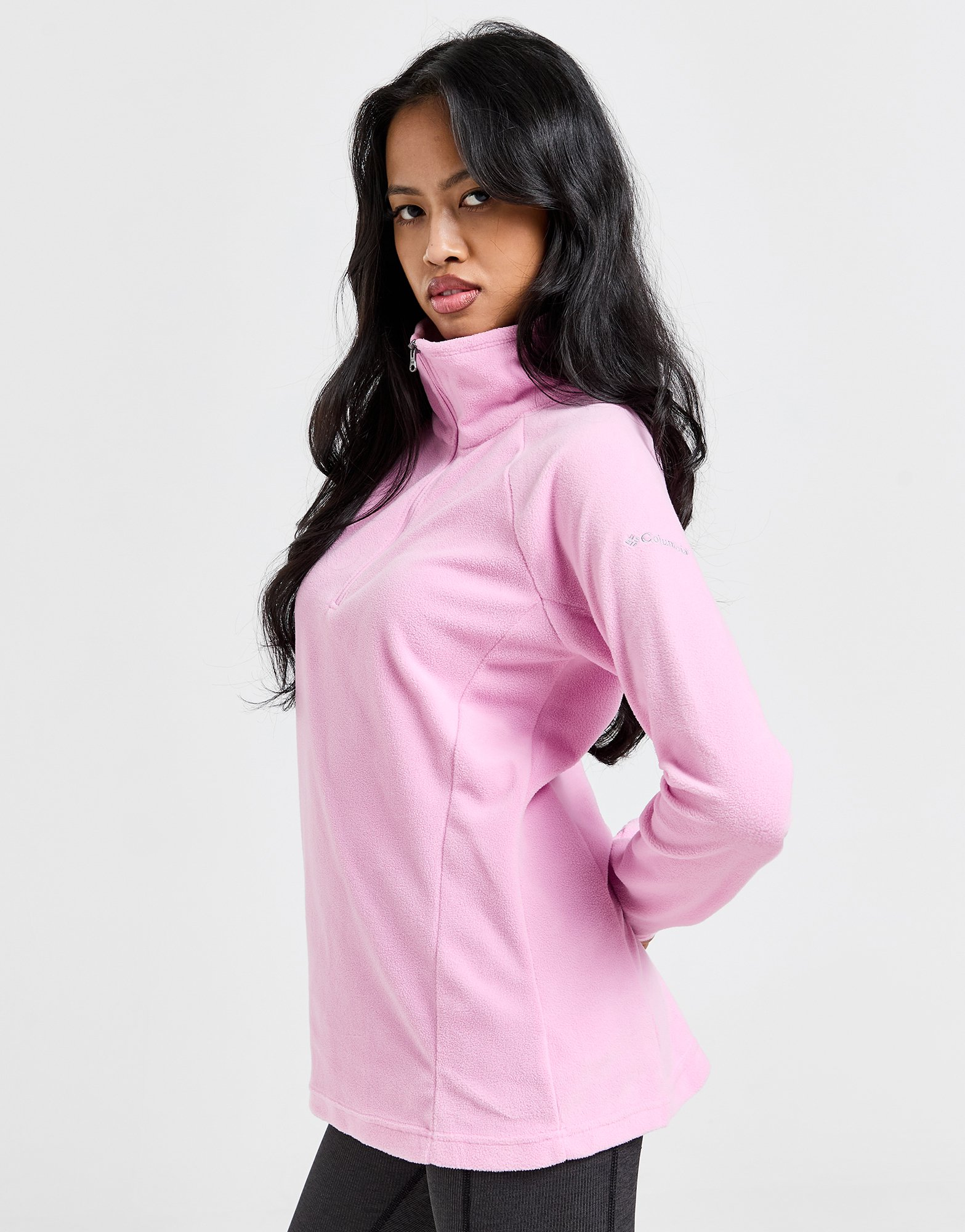 Columbia Haut Glacial Polar 1/4 Zippé Femme
