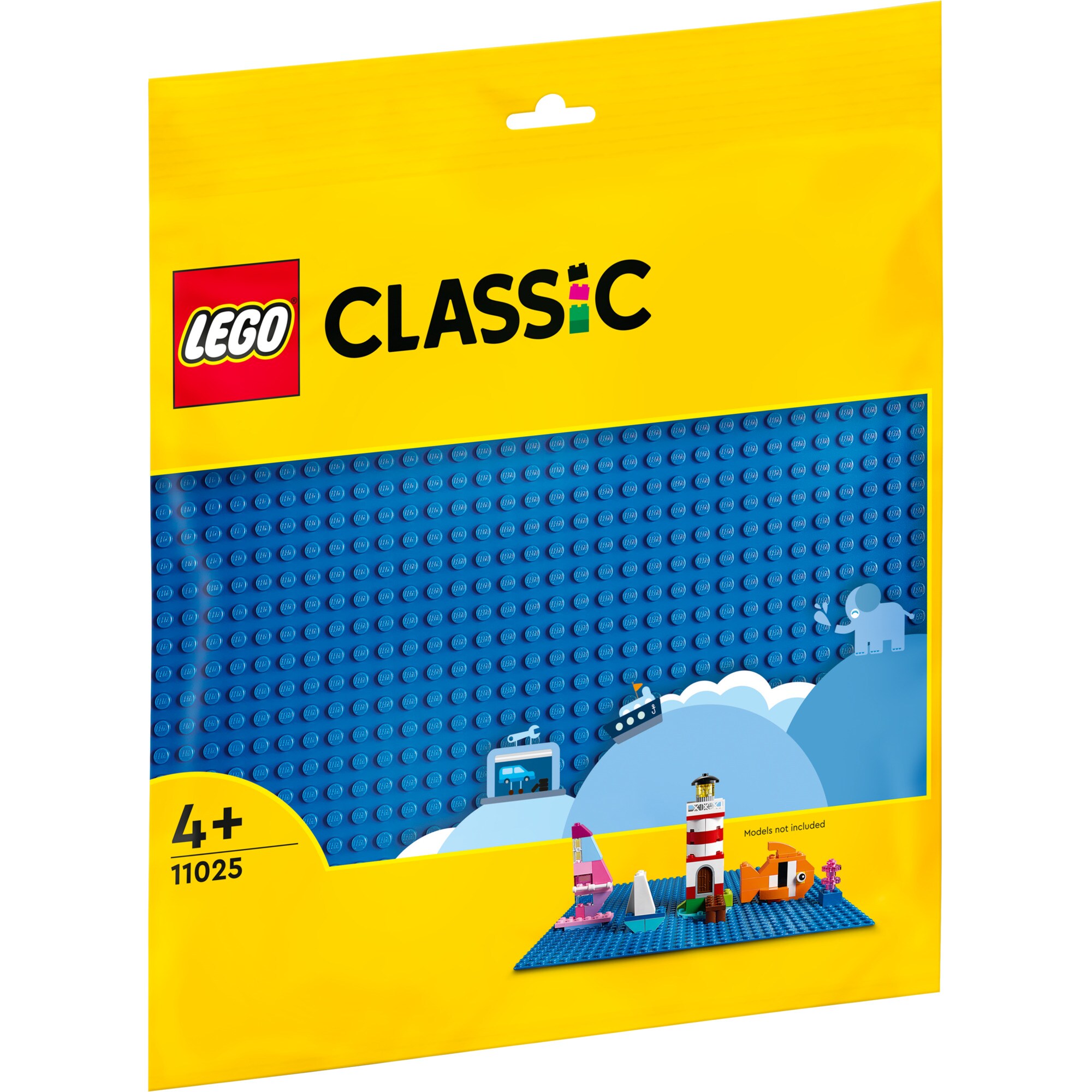 LEGO Konstruktionsspielzeug Classic Blaue Bauplatte