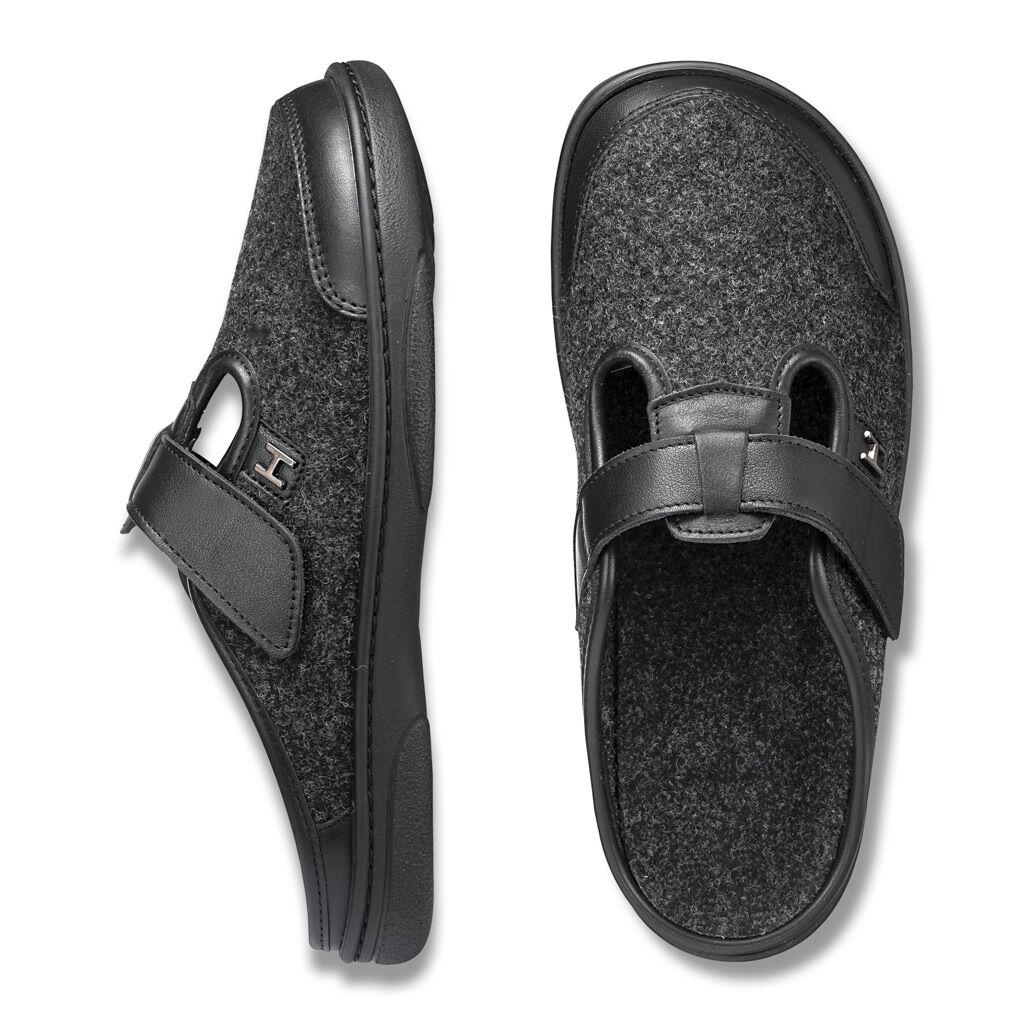 HERREN - Pantoffel ROLAND grau