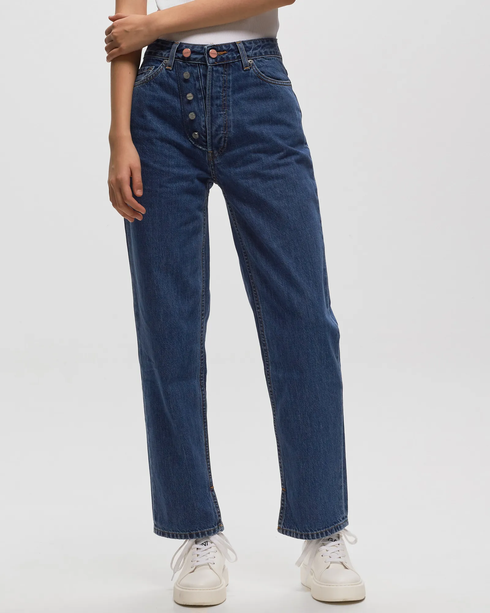 Ganni WMNS Rigid Denim Figni
