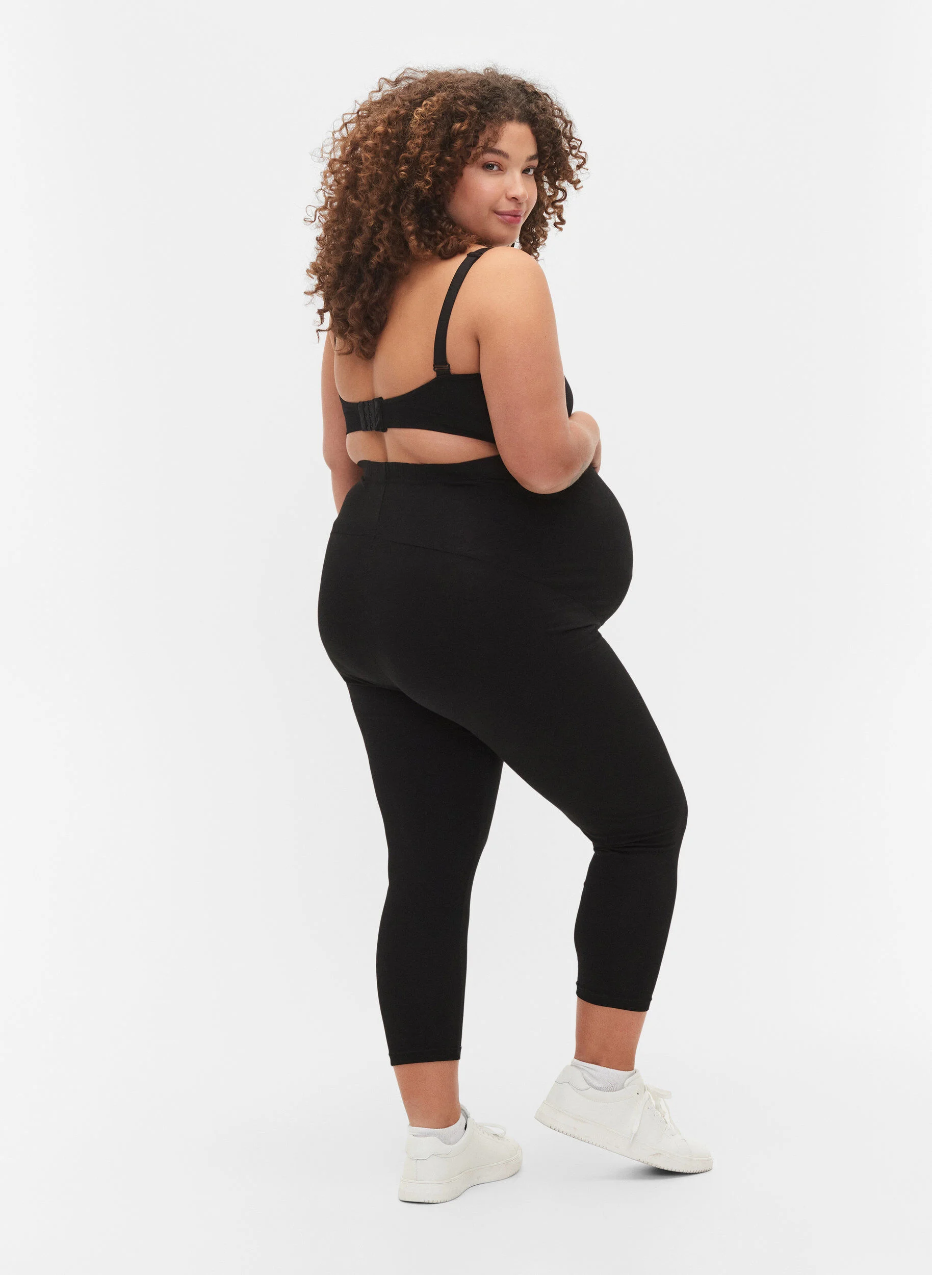 Graviditets leggings med 3/4 længde