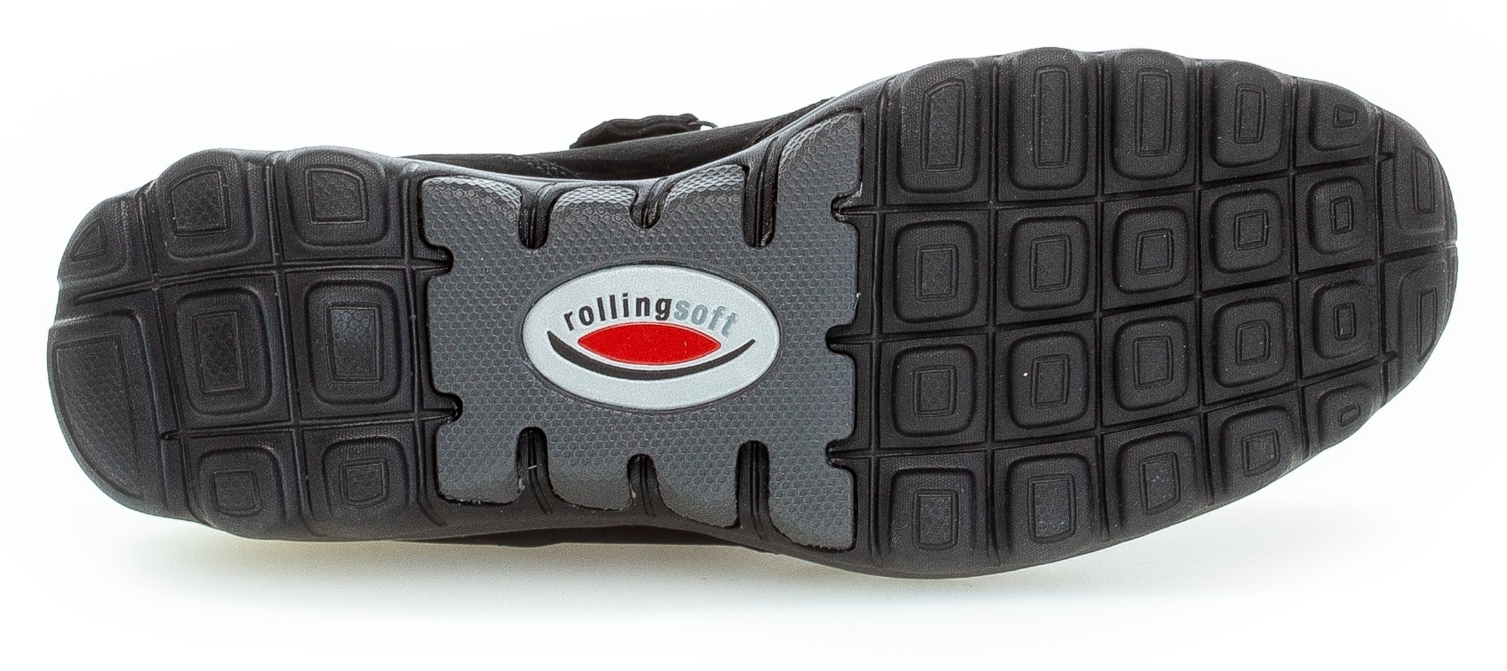 Gabor Rollingsoft Keilsneaker  , Freizeitschuh, Halbschuh, Schnürschuh mit Logo an der Ferse