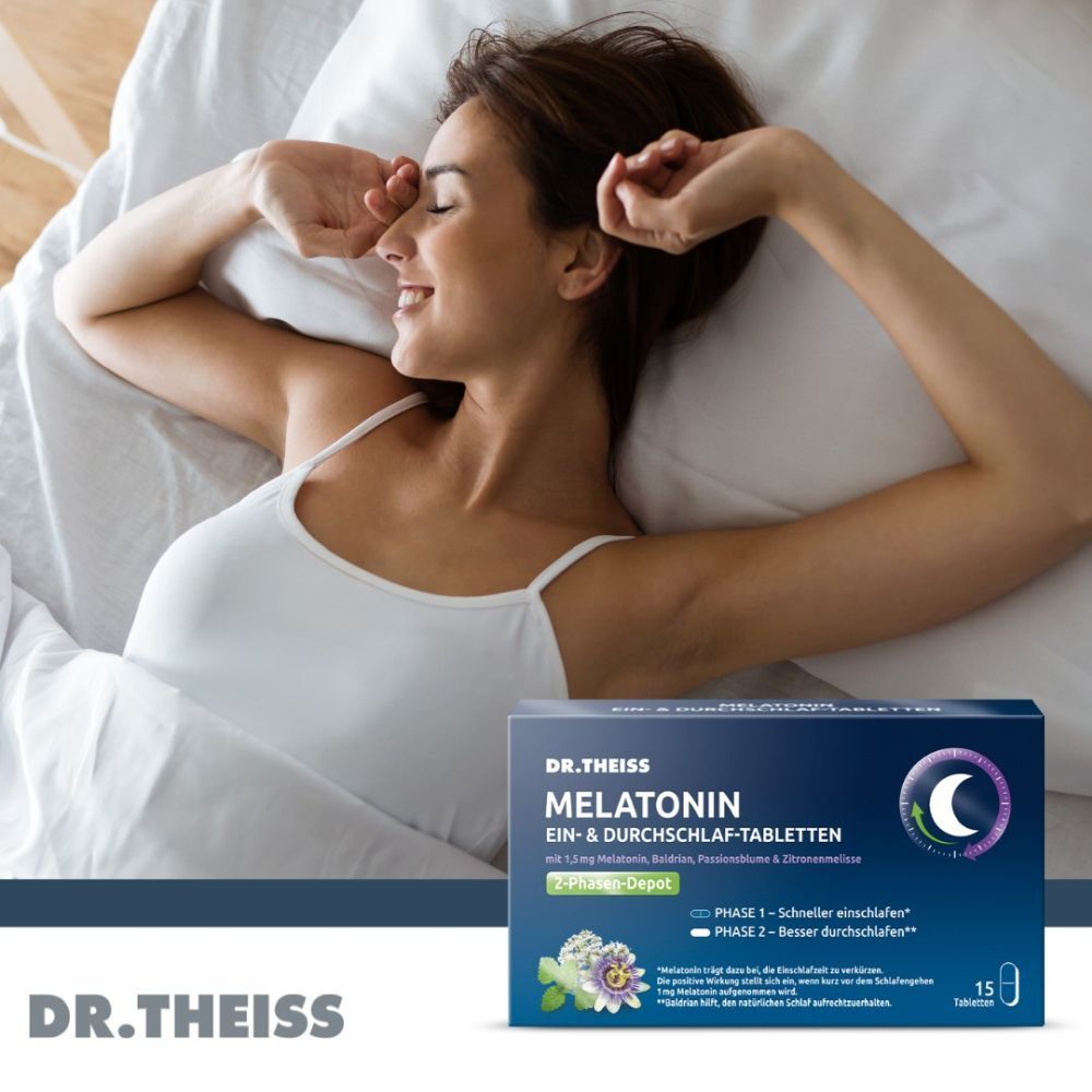 Dr. Theiss Melatonin Ein- & Durchschlaf-Tabletten