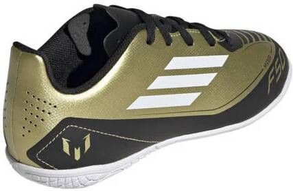 Adidas Perfor ce F50 Club Messi Jr. voetbalschoenen goudmetallic wit zwart Imitatieleer 36 2 3