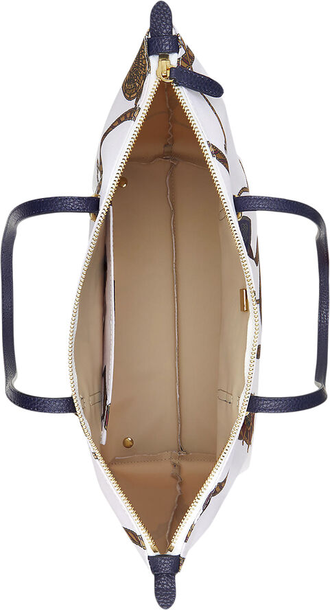 Lauren Ralph Lauren RECYCLED NYLON-KEATON 26-TTE-MED Officer blting/cream/navy