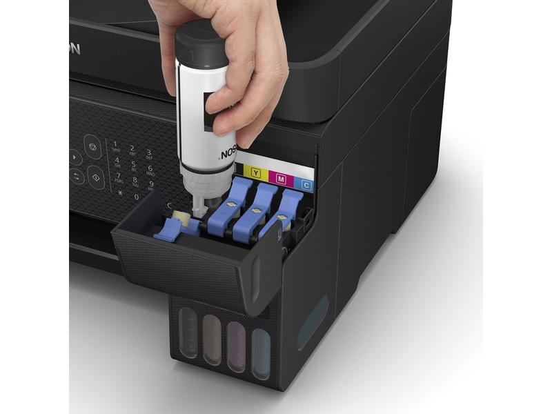 Epson Multifunktionsdrucker EcoTank ET-4800 4-in-1-Multifunktions-Tintenstrahldrucker mit Ecotank-System