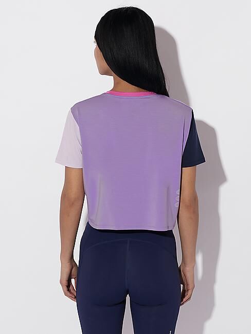 CIRCLE - CROP TOP COLORBLOCK W