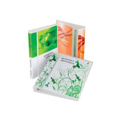 Oxford Polyvision - Classeur à anneaux personnalisable - Dos 40 mm - A4 Maxi - pour 250 feuilles - transparent