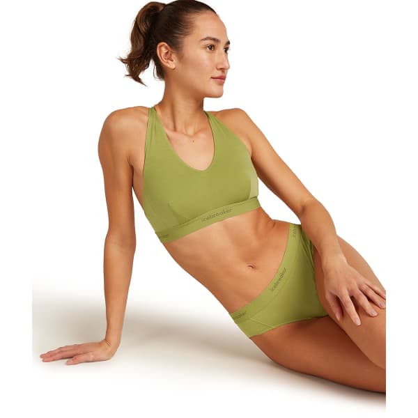 Brassière trail ICEBREAKER W M 125 CL SPRITE HIPSTER OLIVE