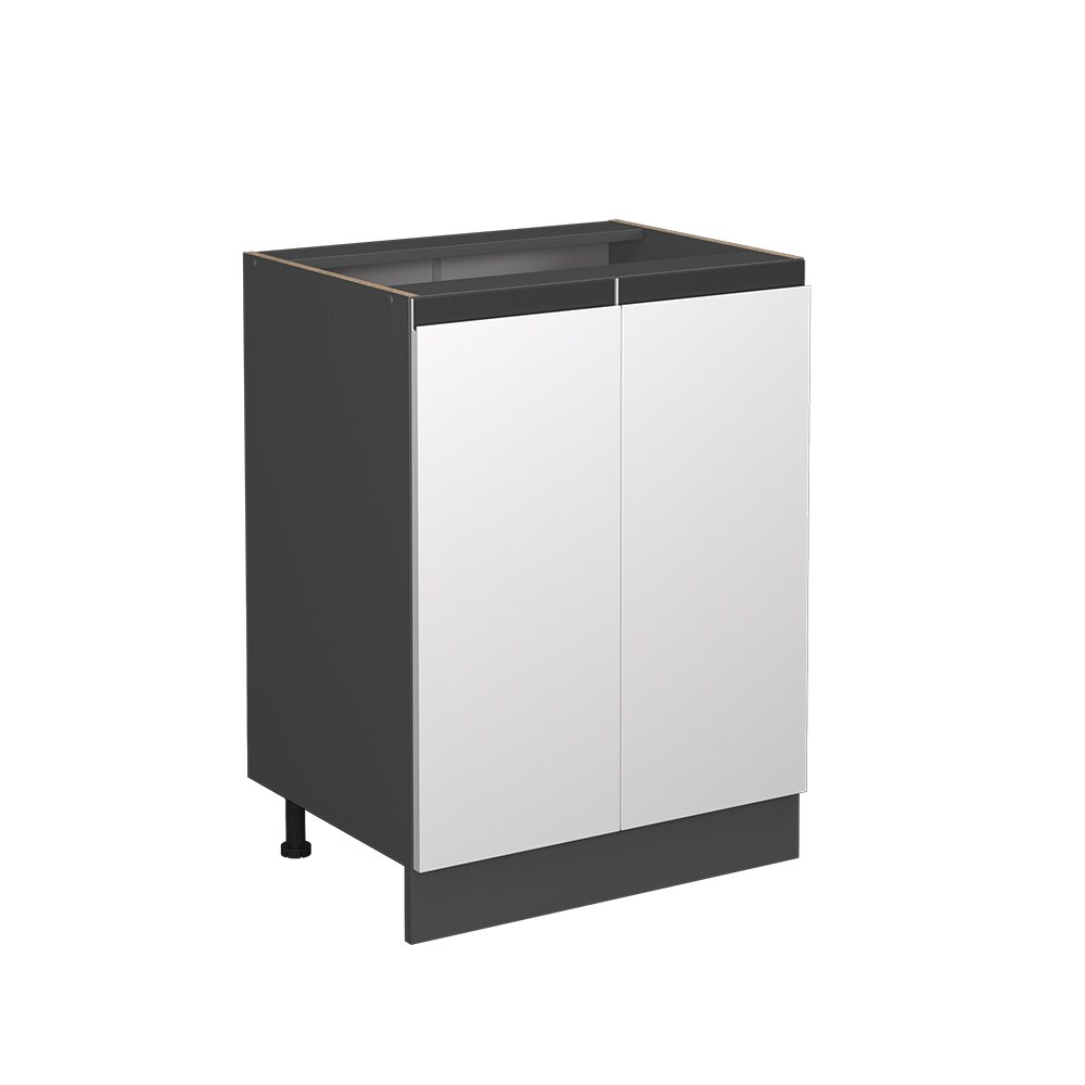 Vicco Unterschrank Küchenschrank Küchenmöbel R-Line J-Shape Anthrazit Weiß 60 cm modern