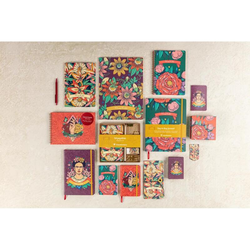 Frida Kahlo, Set de 2 marque-pages magnétiques 10,5x15,5cm