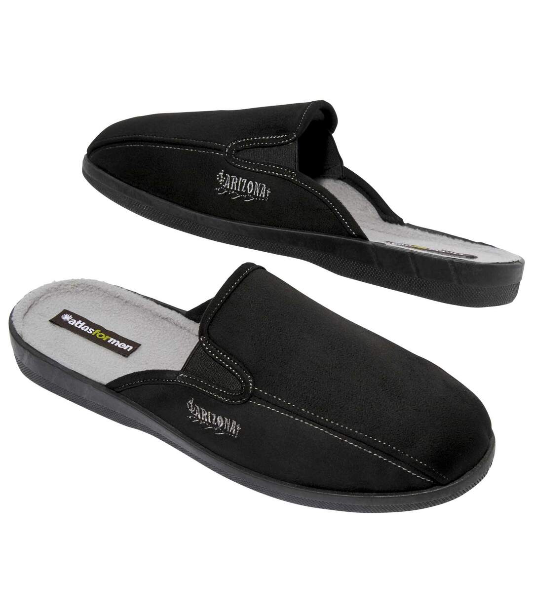 Chaussons Suédine Doublés Polaire