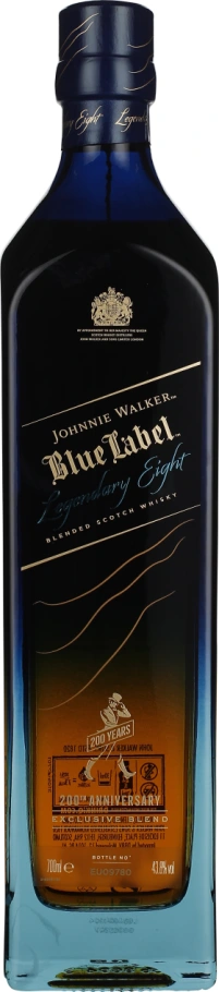 JOHNNIE WALKER BLUE LABEL LEGENDARY EIGHT 70CL
