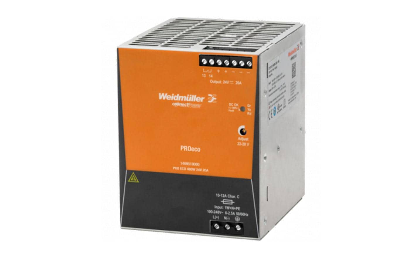 Netzteil DIN PS24 480 W<br>Netzteil