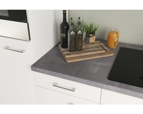 Flex Well keukenblok met apparatuur Varo 310 cm wit mat gedemonteerd omkeerbaar uitvoering 00012314