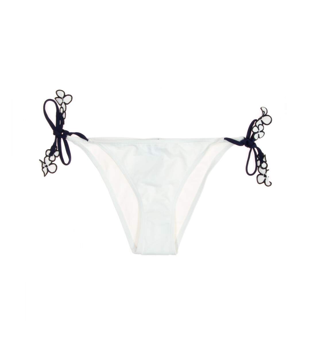 Bas de Bikini Blanc/Bleu Femme Nana Cara Julia