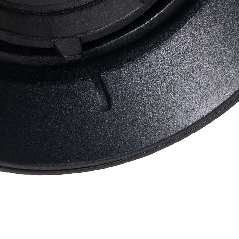 Moderne inbouwspot, zwart, GU10, rond, frameloos - Oneon