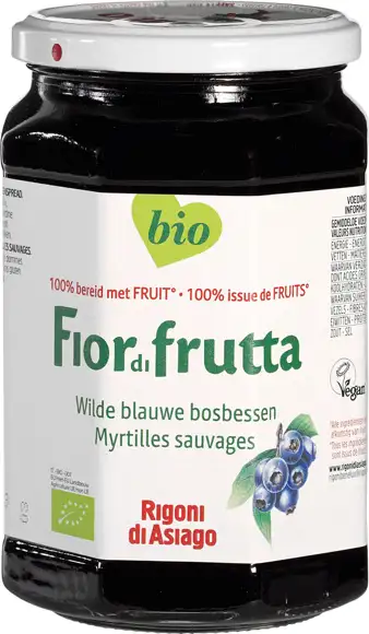 Blauwe bosbes fruitbeleg