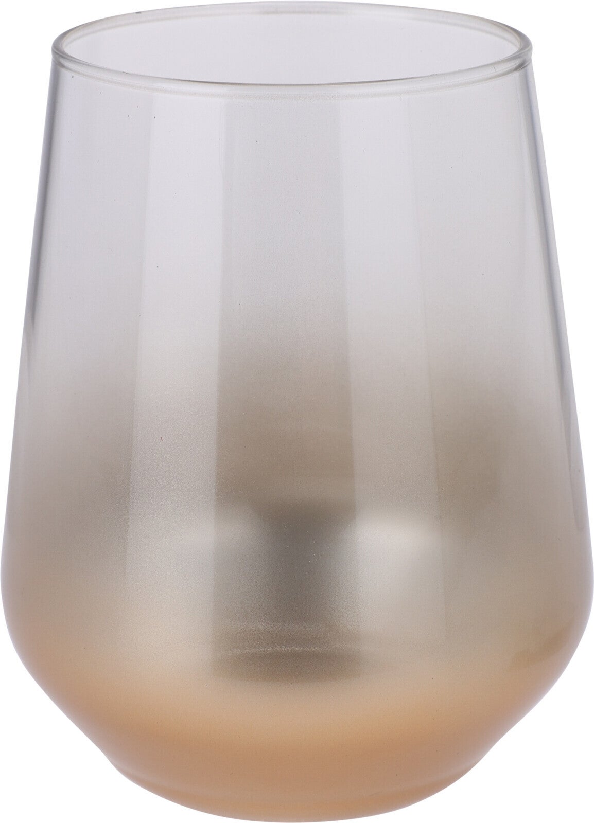 Drinkglas Tina goud 425 ml D 6,8 H 11 cm