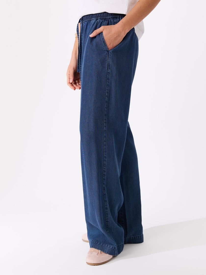 Aida bukse Dark Denim