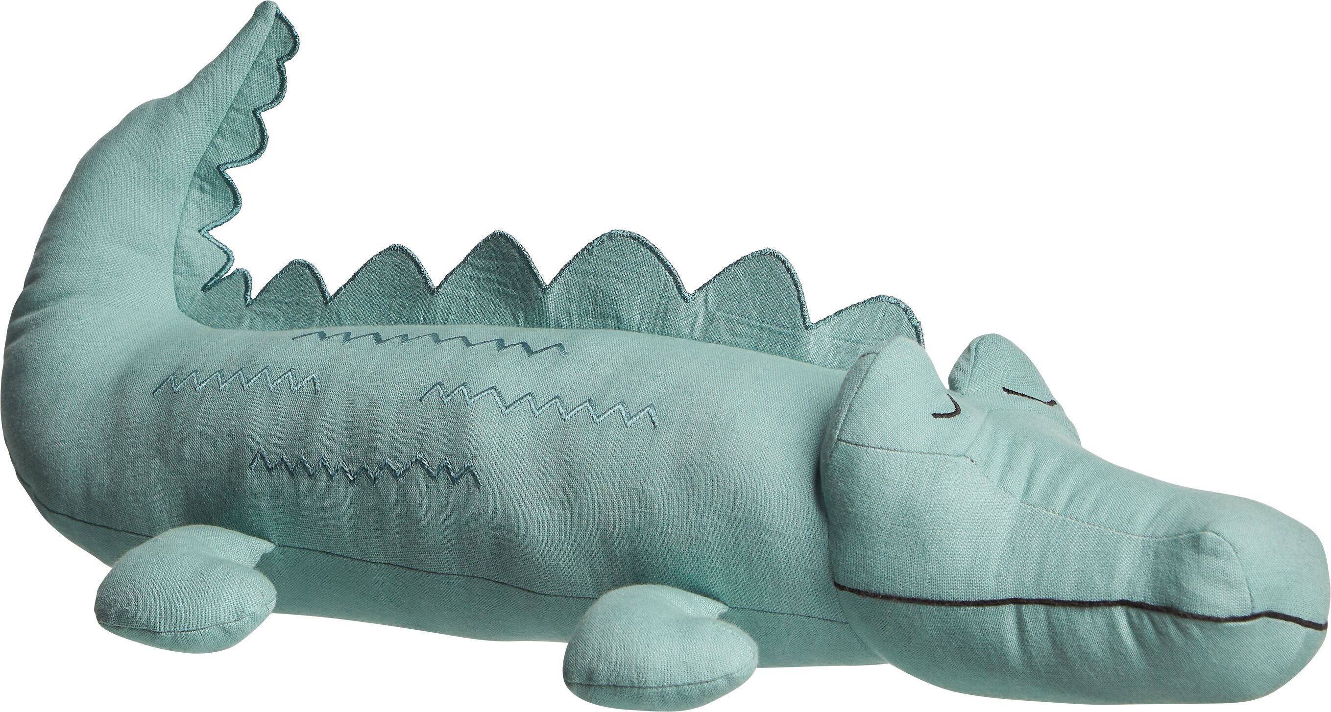 COCODRILO Stofftier - Mint / B: 50.0 cm x H: 20.0 cm