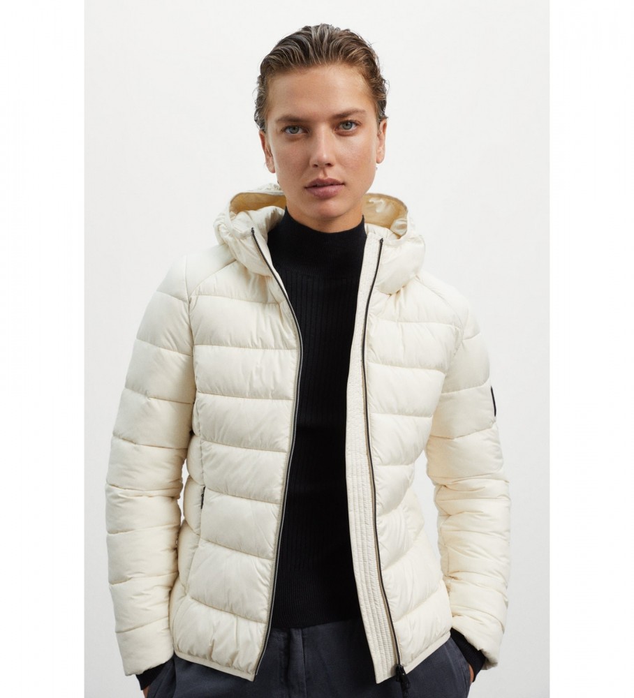 Casaco acolchoado branco ECOALF Aspen