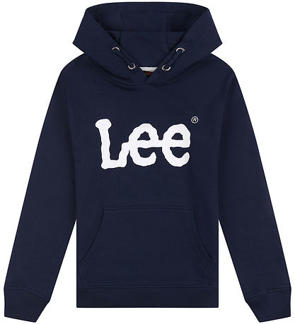 Lee Kapuzenpullover - Wackelig - Navy Blazer m. Logo