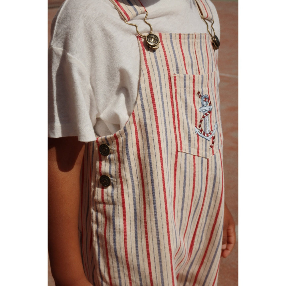 Køb Konges Sløjd Antique Stripe Marlon Overall GOTS