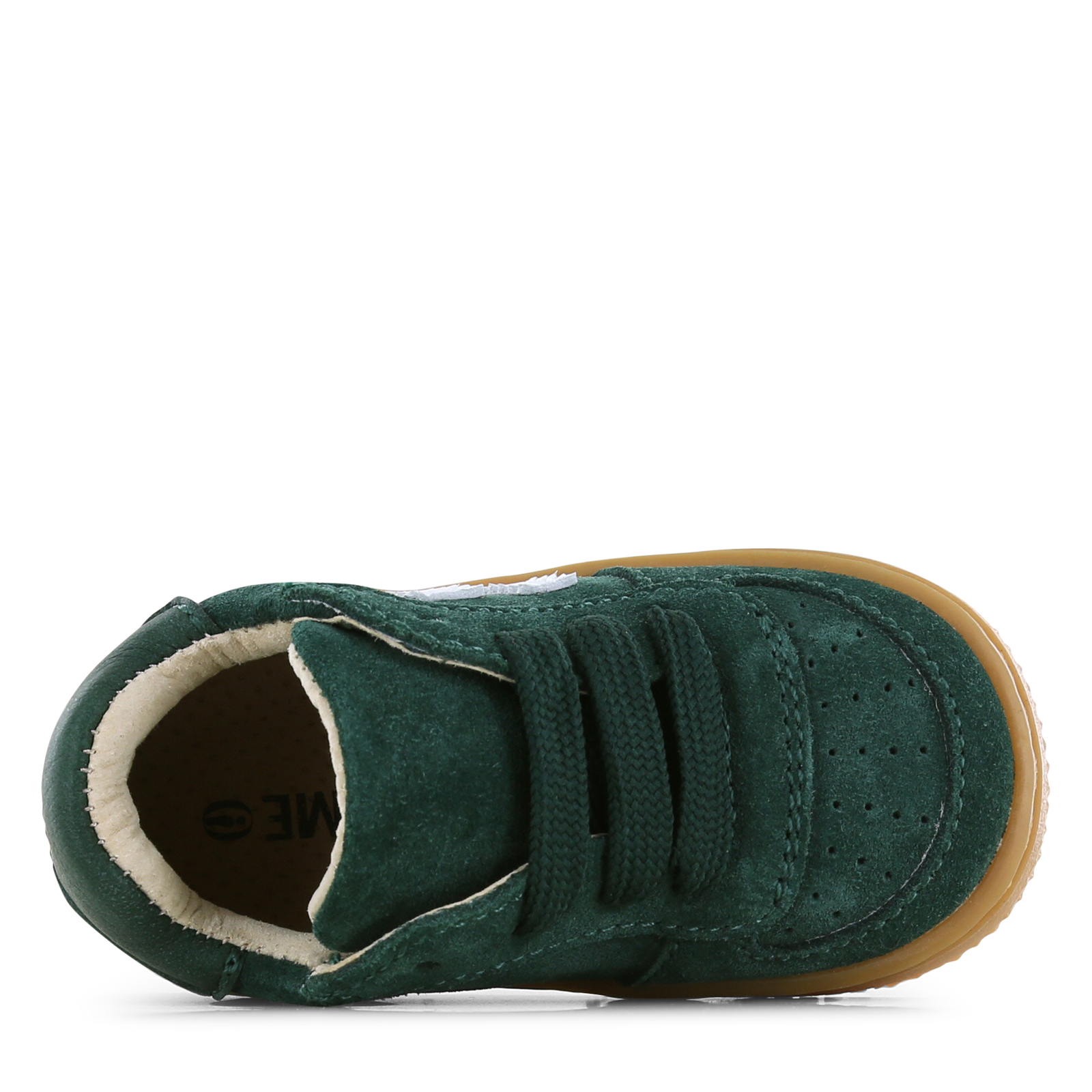 Shoesme donkergroen suède sneakertje Microfiber leer, Suède | Uni schoenen