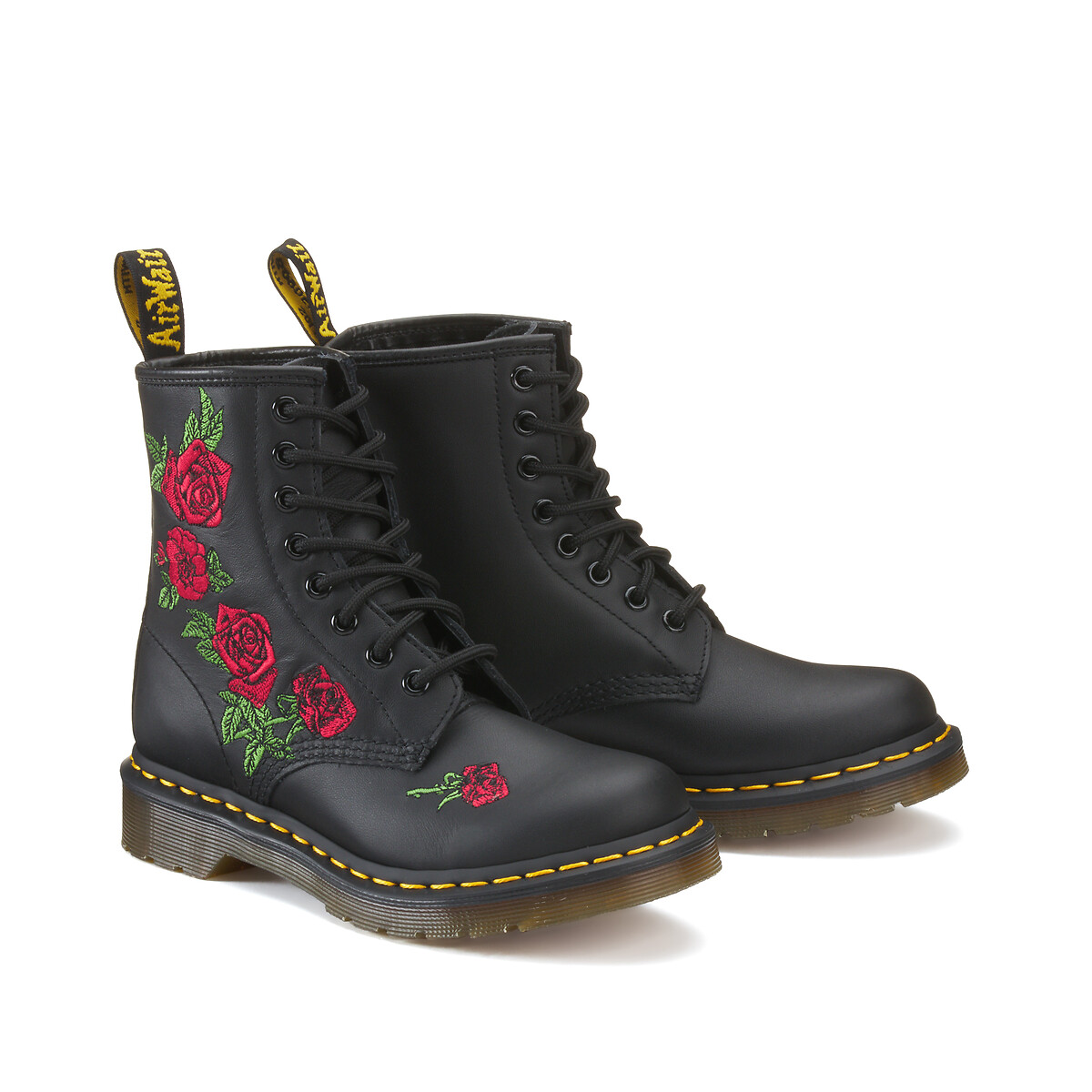 DR. MARTENS<br>Botas de couro bordadas 1460 Vonda