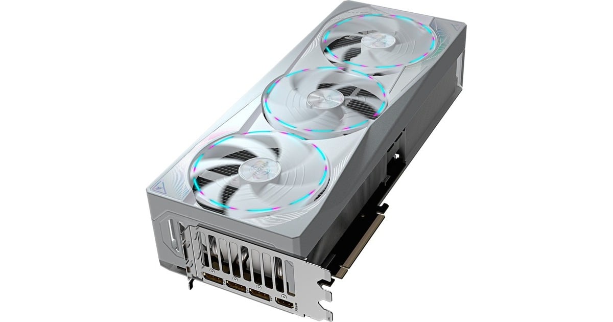 GIGABYTEAORUS GeForce RTX 5080 MASTER ICE 16G grafische kaart  (3x DisplayPort, 1x HDMI)