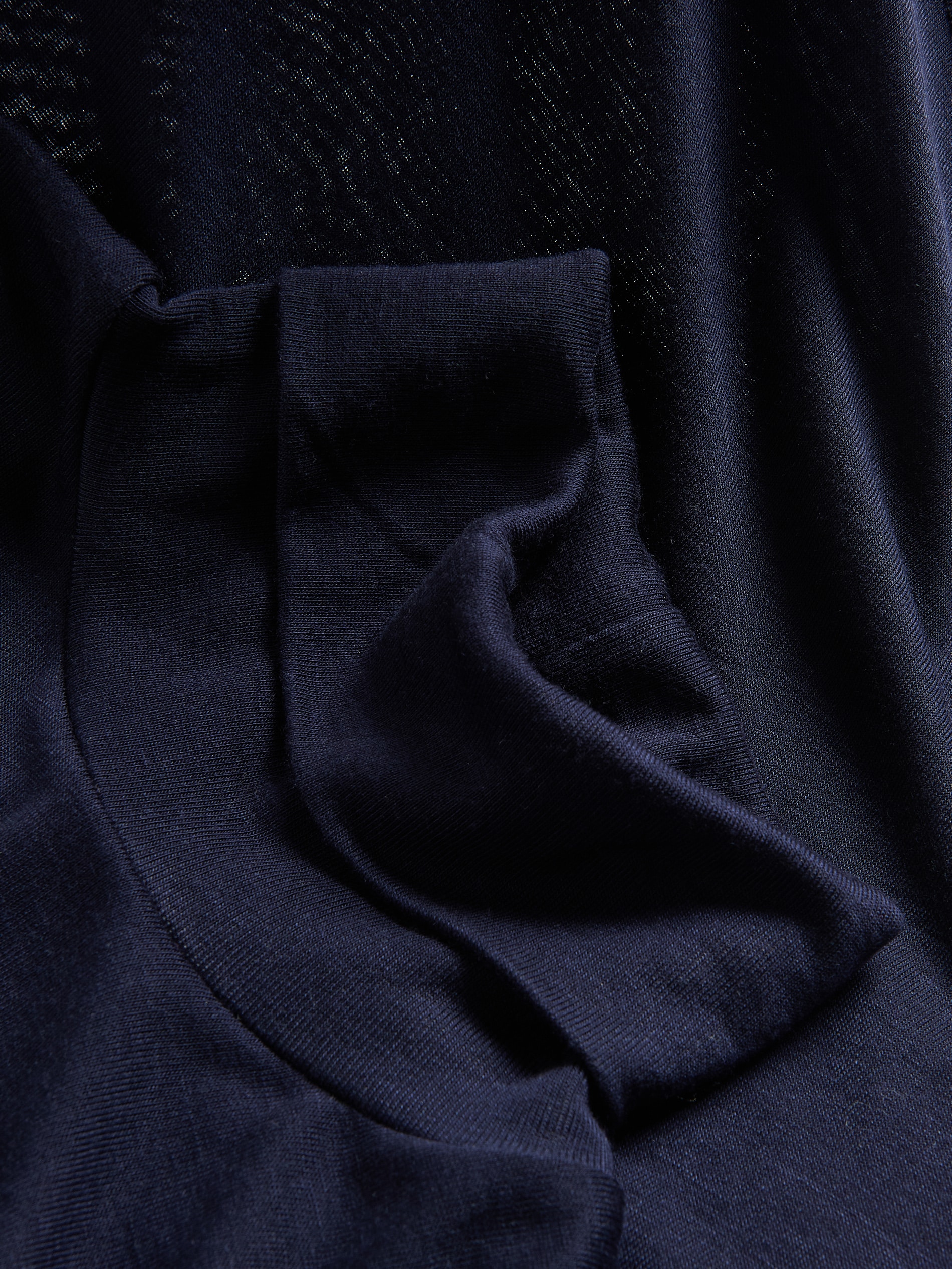 Langarmshirt mit hochem Viskoseanteil