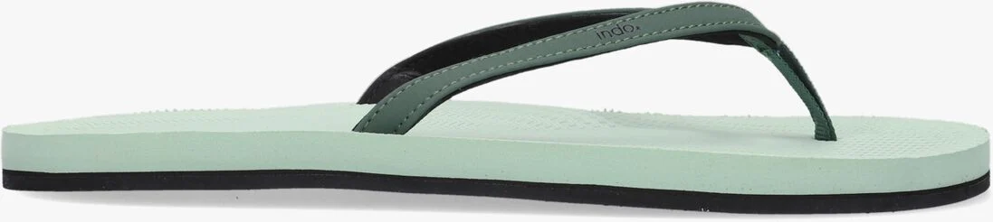 INDOSOLE groene indosole teenslippers flip flop color combo