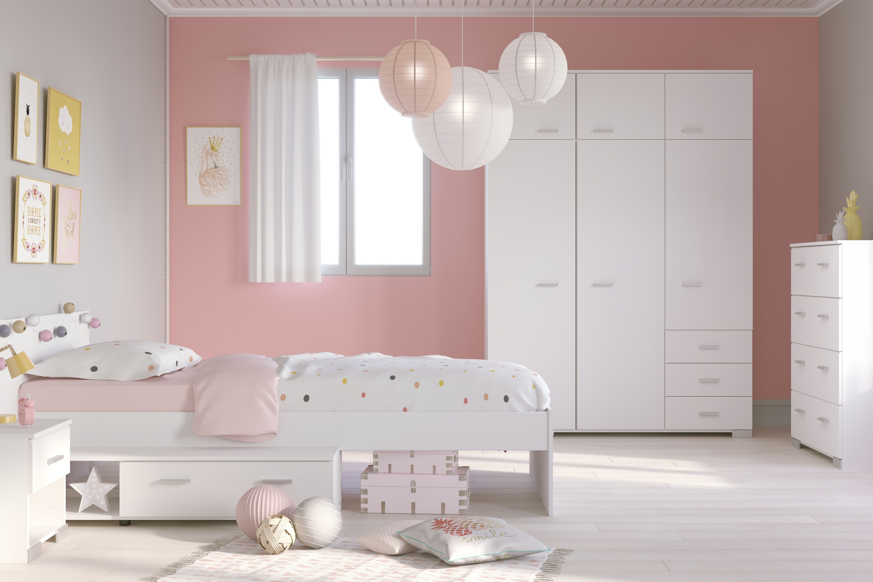 Parisot Kinderzimmer Set 4tlg 