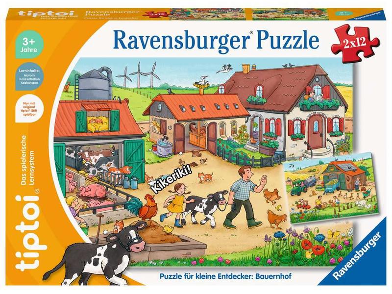 tiptoi Puzzle Bauernhof Das tiptoi Puzzle für kleine Entdecker