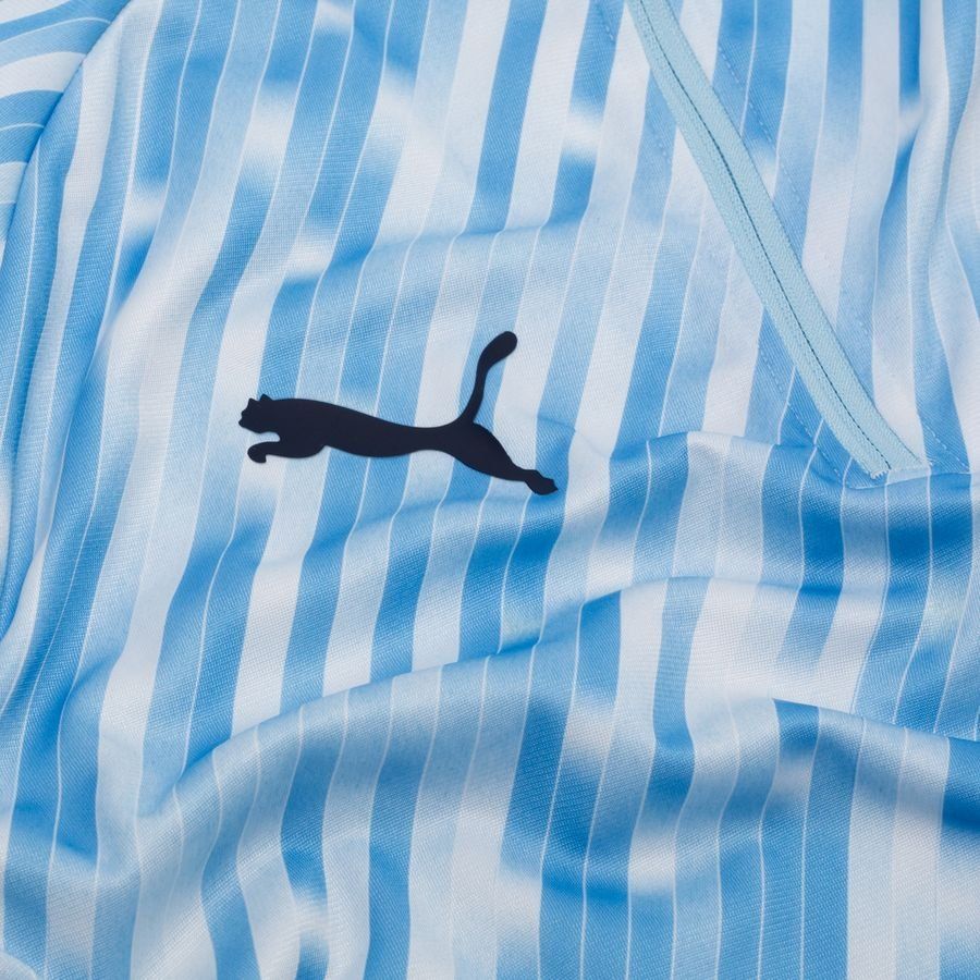 Manchester City Maillot d'Entraînement Avant-Match Fermeture Éclair 1/4 - Silber Enfant