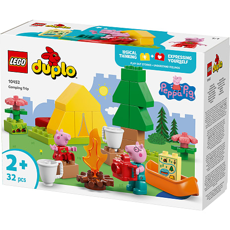 LEGO DUPLO Gurli Gris campingtur byggesæt med legetøjskano 10452