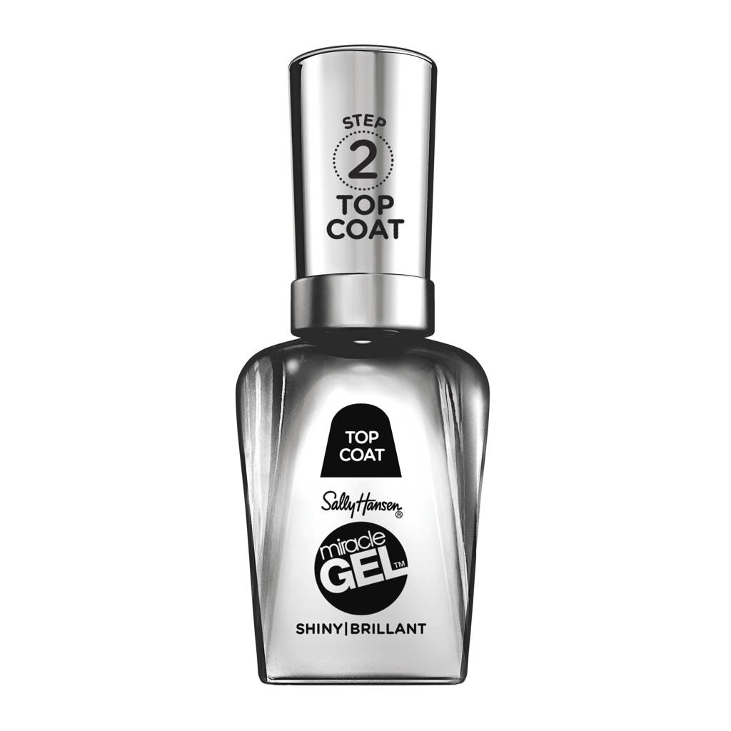 Favoriet!Miracle Gel Step 2 nagellak top coat - 101 Transparant