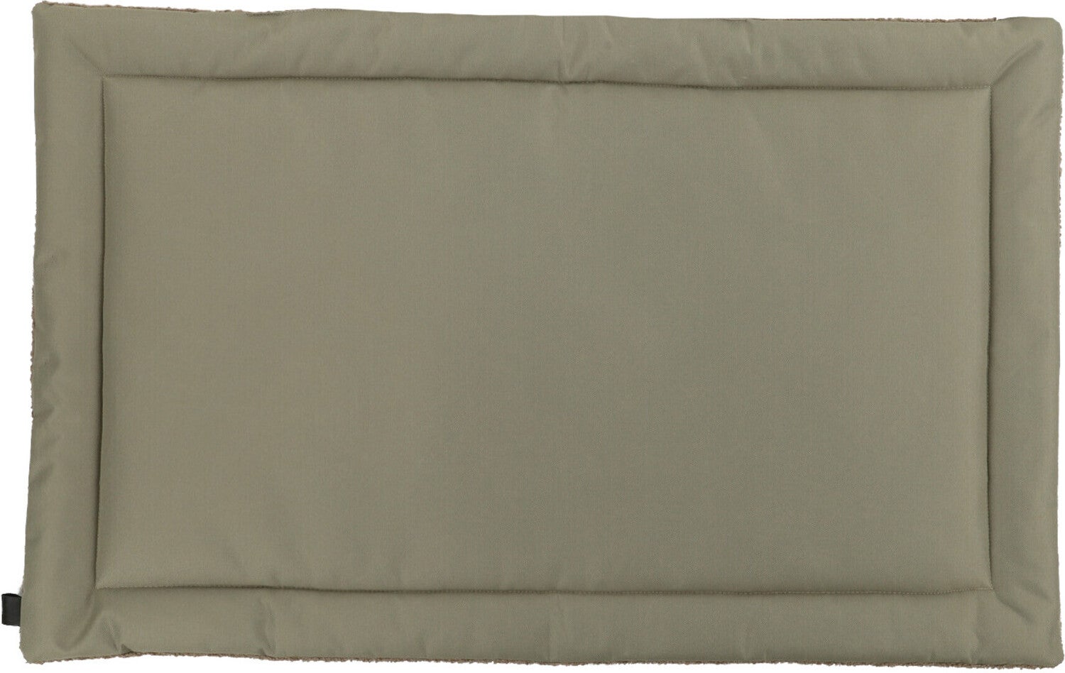 Overseas Petlife benchkussen Teddy taupe 90 x 60 x 2 cm