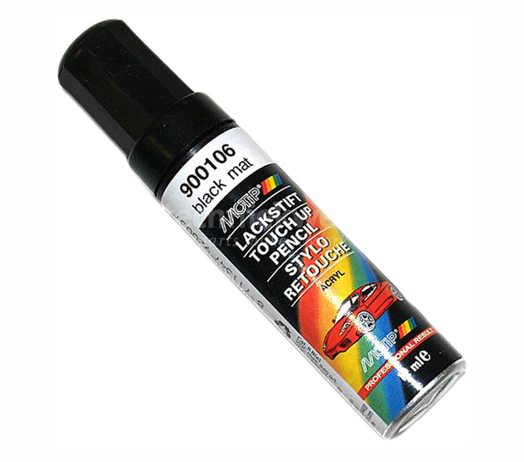 Motip 12ml lakstift - matt black