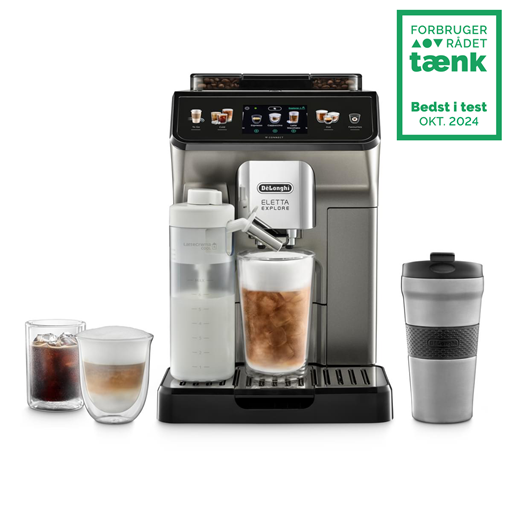 De'Longhi Eletta Explore Cold Brew ECAM 450.86.T Automatisk Kaffemaskine