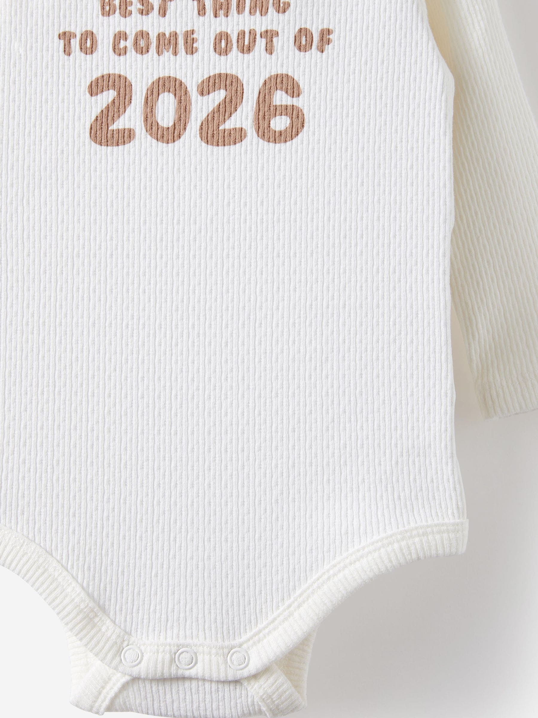 Cotton On Pointelle Long Sleeve Rompersuit