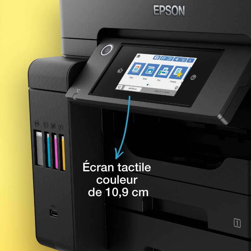 Epson ECOTANK ET-5805 Imprimante multifonction à réservoir d'encre 4 en 1 - Wifi - A4 couleur