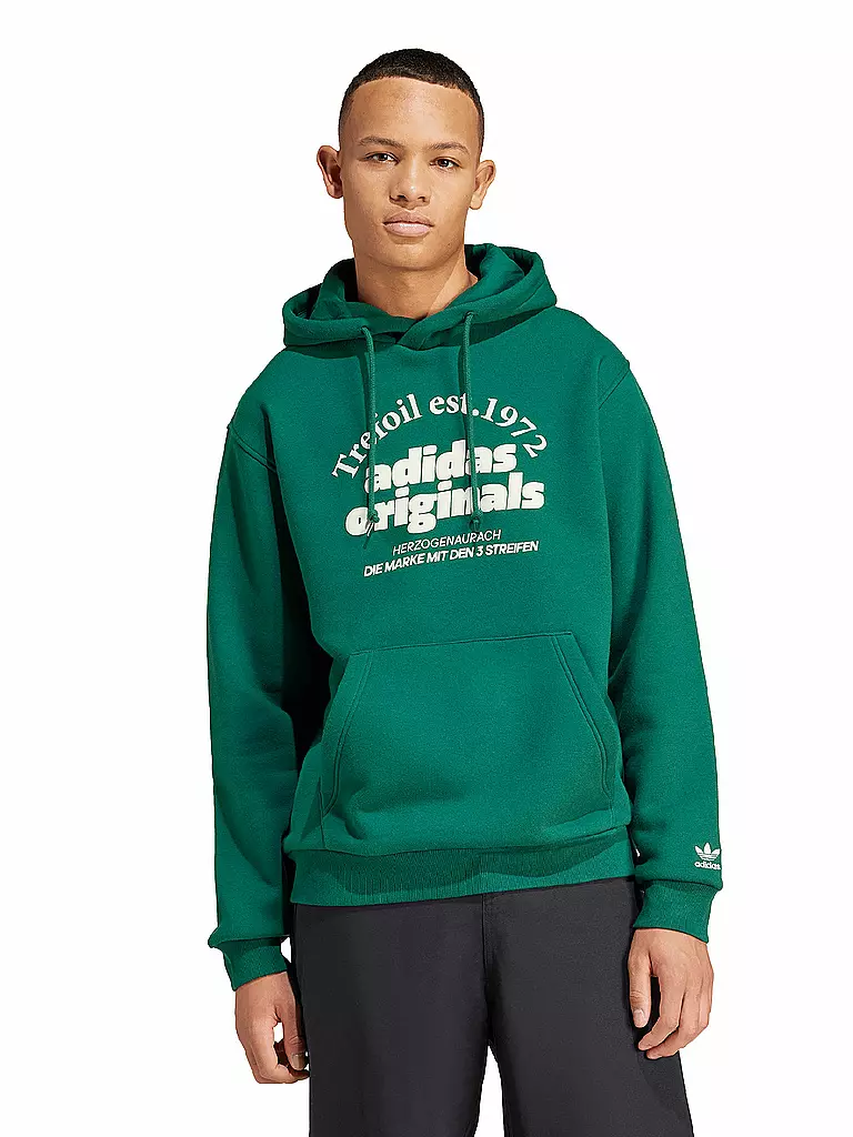 ADIDAS ORIGINALS Kapuzensweater - Hoodie dunkelgrün
