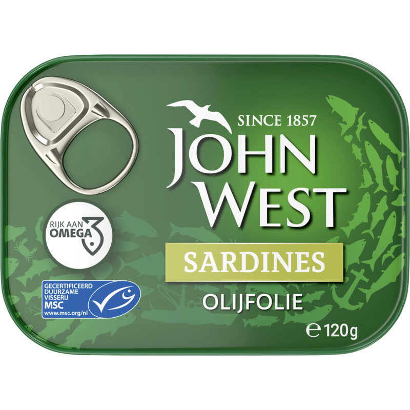 John West Sardines olijfolie